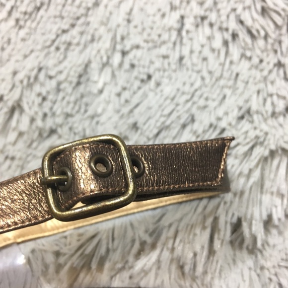 Stuart Weitzman Strappy Bronze Slingback Heels - Picture 2 of 9